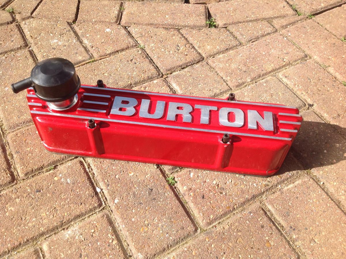 Burton crossflow rocker cover - OLD SKOOL FORD PARTS FOR SALE - Old ...