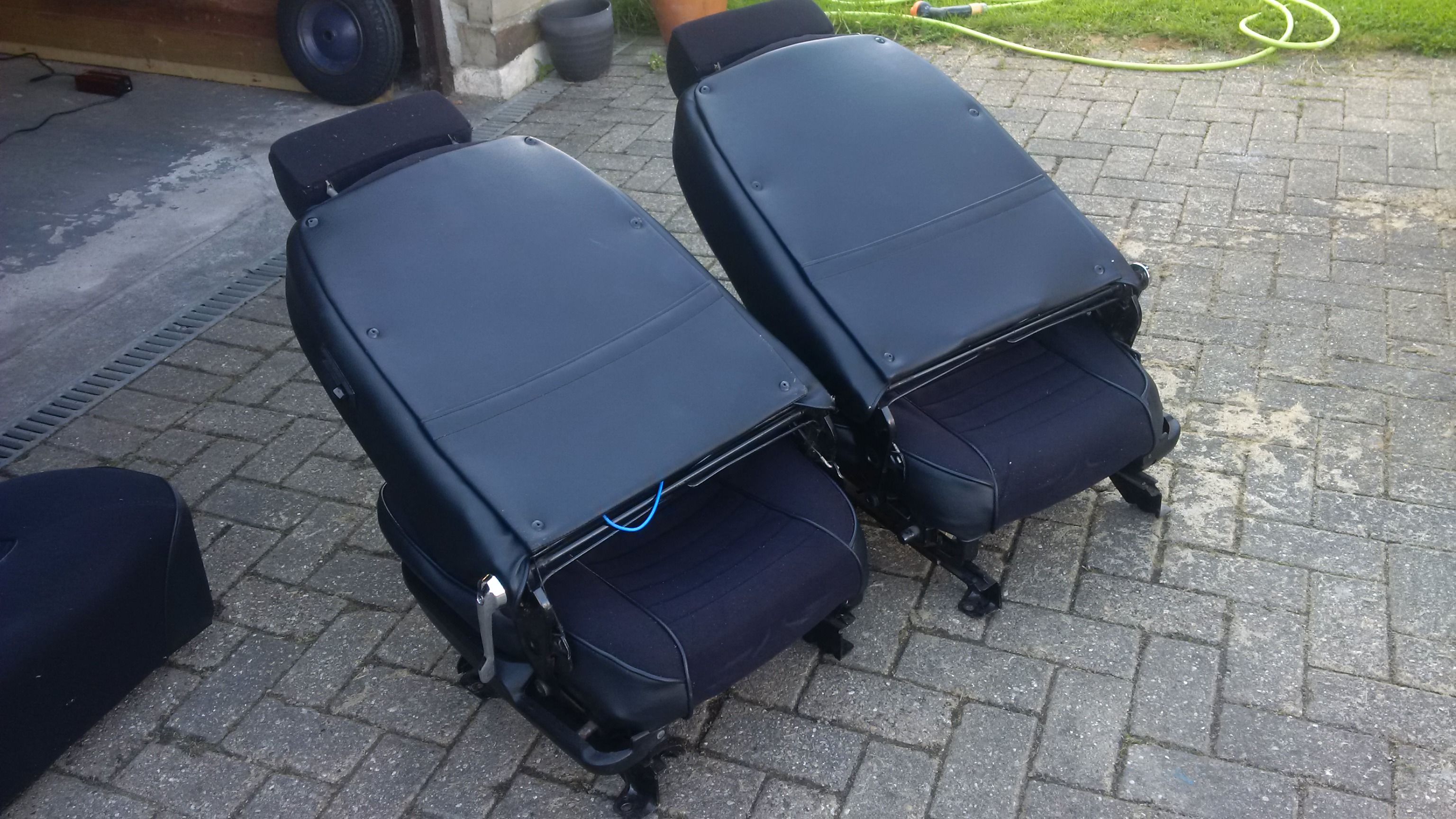 Mk1 Escort RS Roll Top seat covers for sale (Front & Rear) Sold OLD